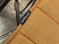 Ca.12x terrasstoel satelliet, ylfi ac, zwart - afbeelding 3 van  5