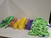 Ca.13x hijs en hefbanden kwint