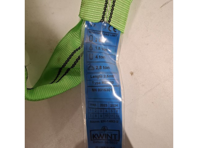 Ca.13x hijs en hefbanden kwint - afbeelding 8 van  10