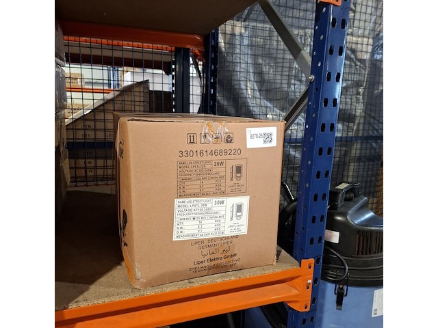 Ca.14x led straatverlichting 30w liper, grijs, 2024 - afbeelding 4 van  4