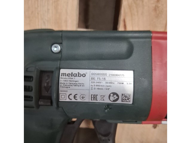 Ca.15x divers accu/elektrisch gereedschap metabo, diverse modellen - afbeelding 15 van  29
