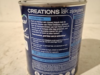 Ca.15x zijdeglanslak ral 9010 | 0.95l per blik flexa - afbeelding 4 van  6