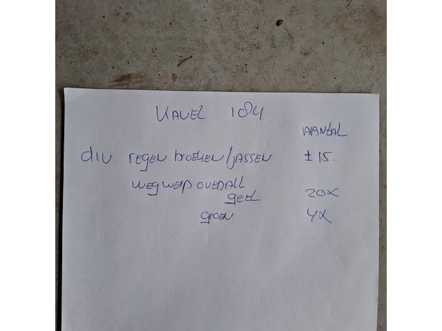 Ca.188x diverse werkkleding - afbeelding 11 van  23