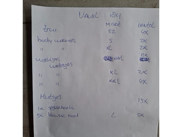 Ca.188x diverse werkkleding - afbeelding 9 van  23