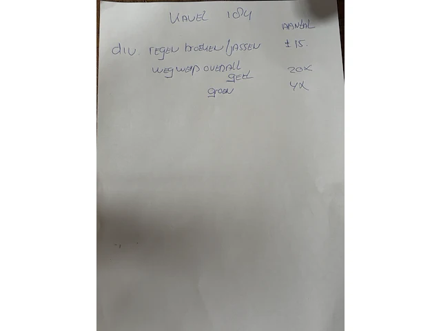 Ca.188x diverse werkkleding - afbeelding 15 van  23