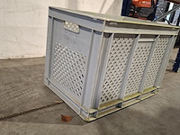 Ca.20x kratten, grijs / chroom - afbeelding 4 van  4