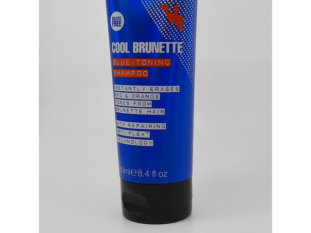 Ca.21x shampoo, 250 ml fudge, cool brunette bluetonic shampoo - afbeelding 3 van  4