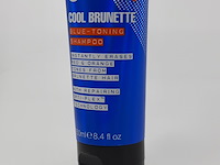 Ca.21x shampoo, 250 ml fudge, cool brunette bluetonic shampoo - afbeelding 3 van  4