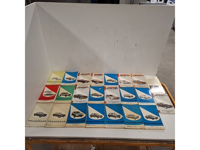 Ca.22x vraagbak auto p. olyslager en p.h. olving - afbeelding 1 van  5