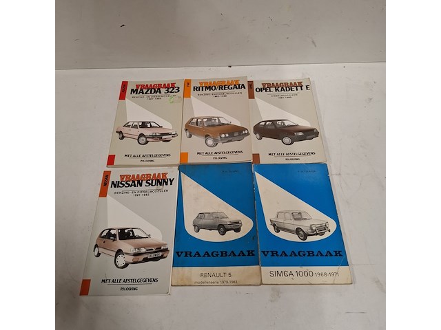 Ca.22x vraagbak auto p. olyslager en p.h. olving - afbeelding 2 van  5