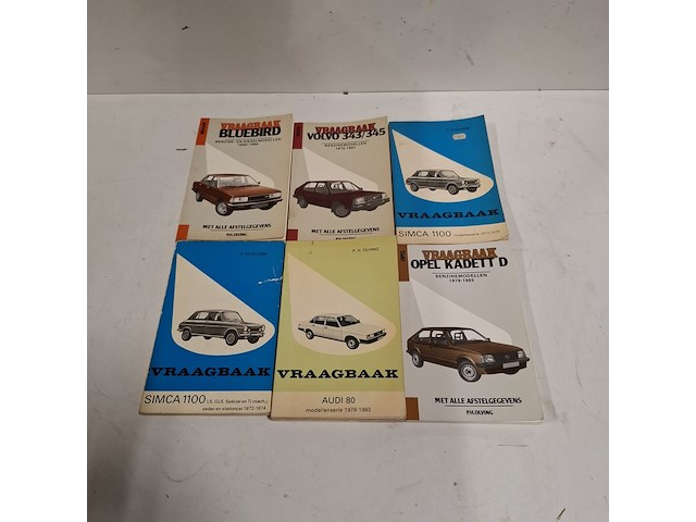 Ca.22x vraagbak auto p. olyslager en p.h. olving - afbeelding 3 van  5