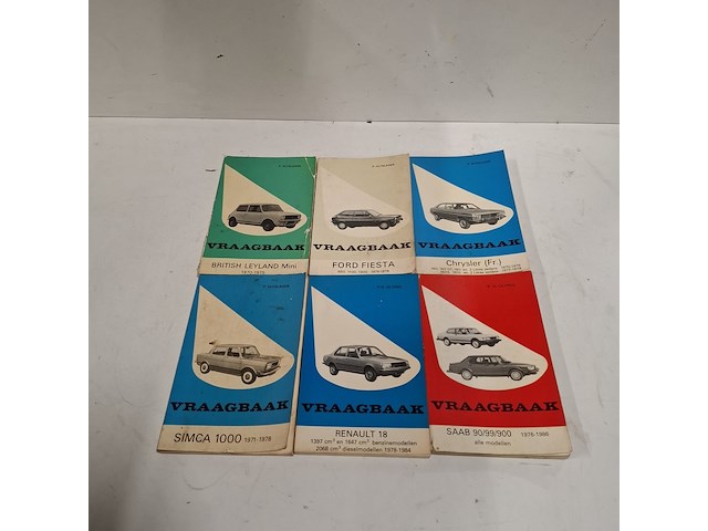 Ca.22x vraagbak auto p. olyslager en p.h. olving - afbeelding 4 van  5