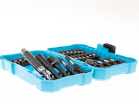 Ca.24x slagschroef bitset 42-delig brightever, blauw/zwart, 2024 - afbeelding 1 van  3