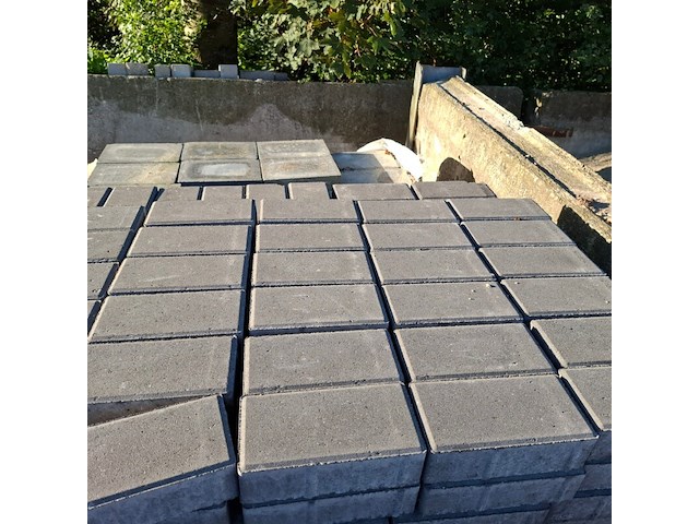 Ca.25m2 bestratingsteen o.a. haco, antraciet - afbeelding 4 van  8
