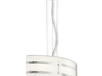 Ca.28x hanglamp trio, nikosia, grijs / chroom - afbeelding 1 van  5