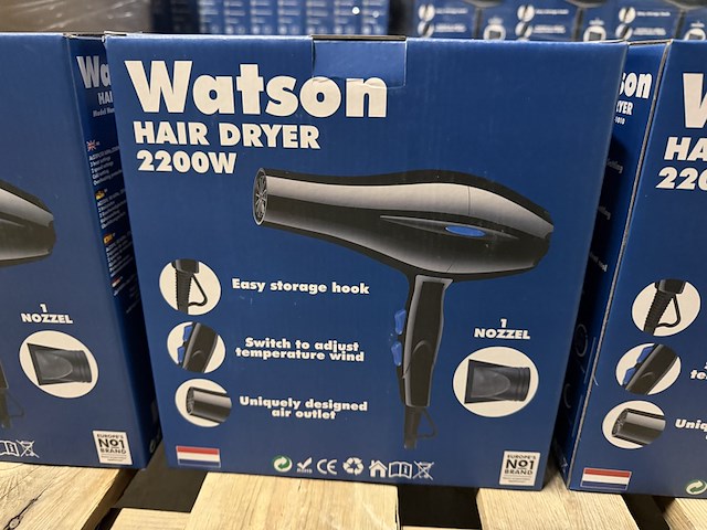 Ca.30x haar föhn watson, zwart - afbeelding 1 van  4