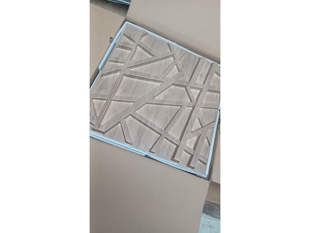 Ca.35x kunststof tegel met motief 3d, 2026 - afbeelding 1 van  1