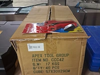 Ca.40x pvc buis knipper crescent - afbeelding 2 van  3