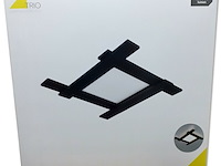 Ca.44x plafondlamp led trio, belfast, zwart/zilver - afbeelding 3 van  6