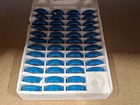 Ca.46x ferriet ring, blauw - afbeelding 1 van  3