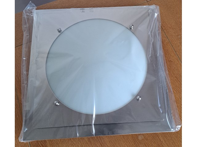 Ca.46x plafonnière, grijs / chroom - afbeelding 1 van  4