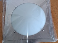 Ca.46x plafonnière, grijs / chroom - afbeelding 1 van  4