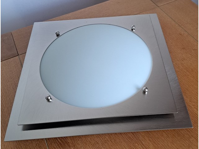 Ca.46x plafonnière, grijs / chroom - afbeelding 2 van  4