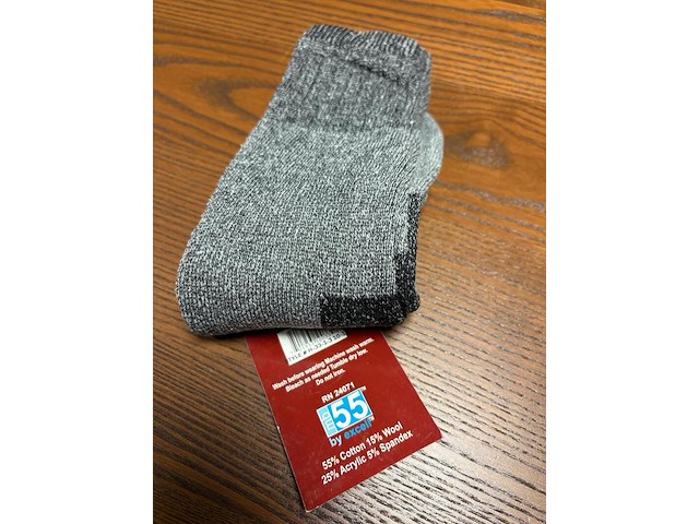 Ca.504x wool blend ski sokken maat 43-46 - paar - afbeelding 2 van  4