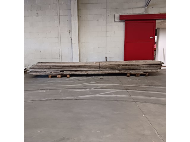 Ca.50x ( extern locatie groningen ) steigerplank - afbeelding 2 van  7