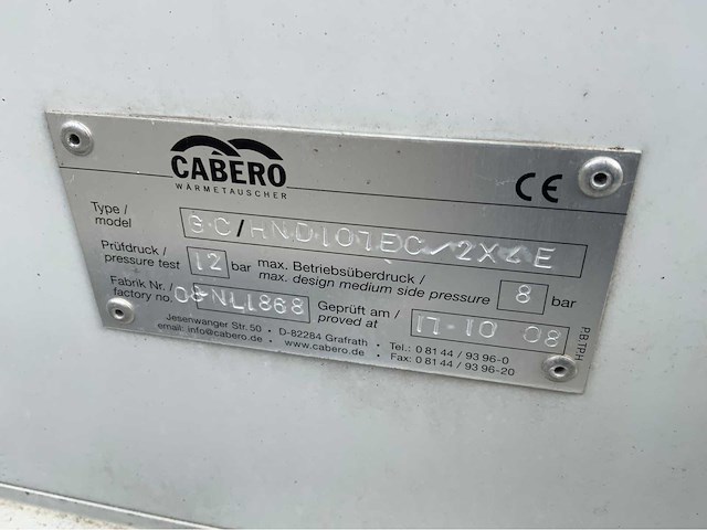 Cabero gc/hnd1-7ec/2xce condensor (c) - afbeelding 8 van  9