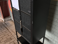 Cabinet denver – high, dutchbone, zwart - afbeelding 5 van  6