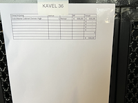 Cabinet denver – high, dutchbone, zwart - afbeelding 6 van  6