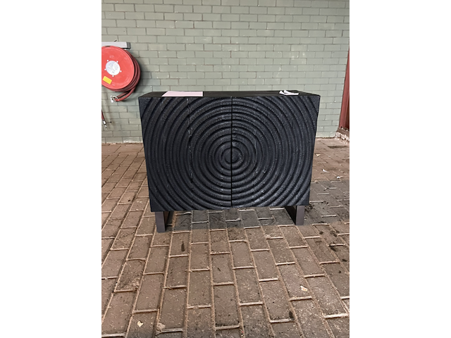 Cabinet, dutchbone, coals low, zwart - afbeelding 2 van  5