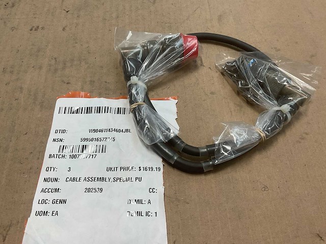 Cable assembly (3x) - afbeelding 1 van  3