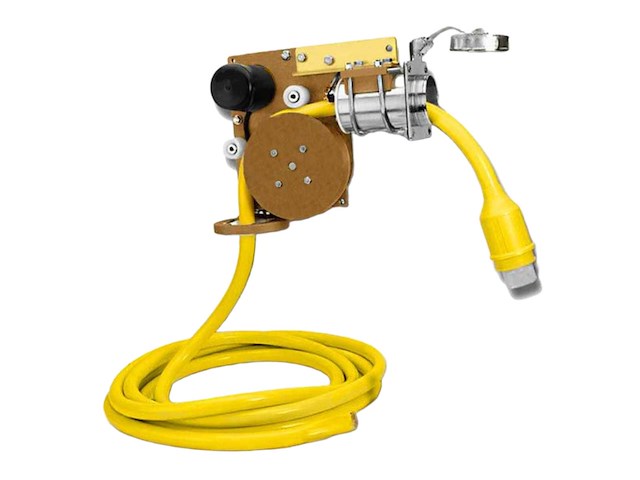 Cable master cm-7 shore power cable handling reel 24v - afbeelding 1 van  8