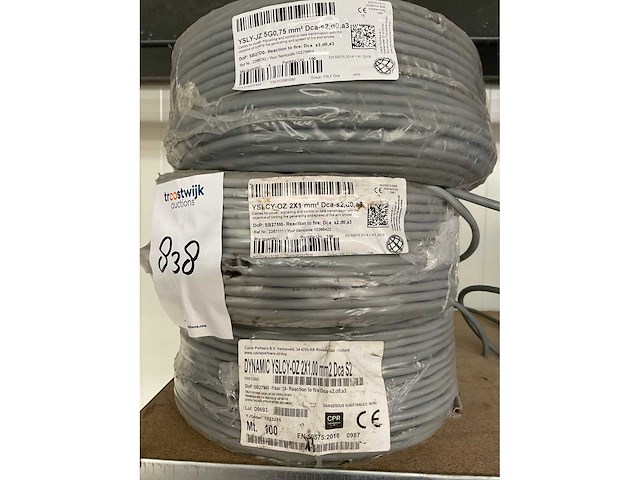 Cable partner ysly rol stuurstroomkabel (3x) - afbeelding 2 van  2