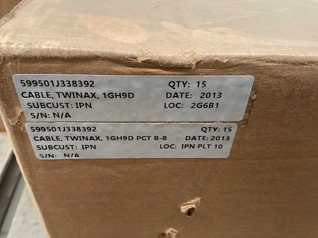 Cable twinax 1gh9d (42x) - afbeelding 6 van  7