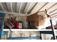 Cac - fbv 882 20”- zeecontainer met complete inhoud werkplaats container met tractor onderdelen - afbeelding 4 van  40