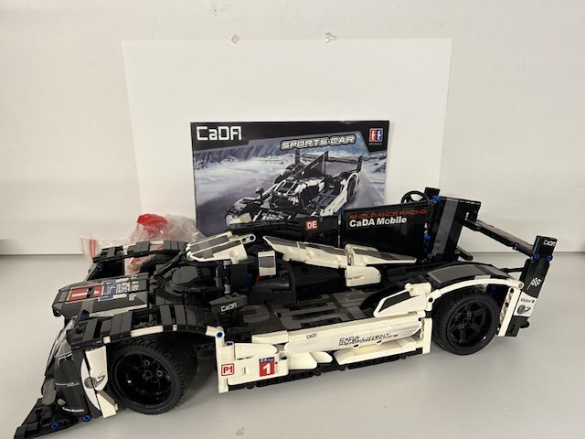 Cada sports car endurance racing (c61018w) - technic-stijl le mans racer (met boekje) - afbeelding 2 van  3