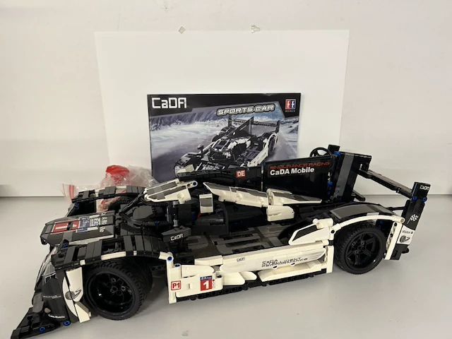 Cada sports car endurance racing (c61018w) - technic-stijl le mans racer (met boekje) - afbeelding 1 van  3