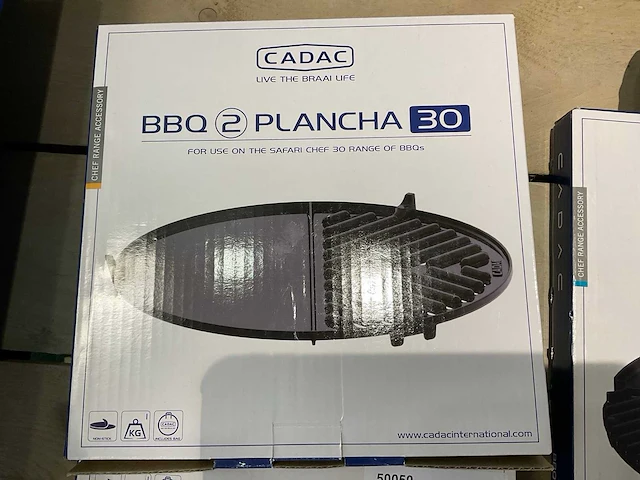 Cadac bbq 2 plancha 30 grill- en bakplaat - afbeelding 2 van  2