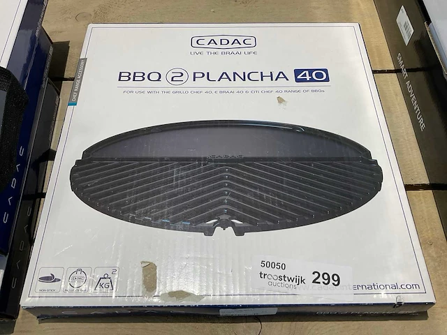 Cadac bbq 2 plancha 40 grill- en bakplaat - afbeelding 2 van  2