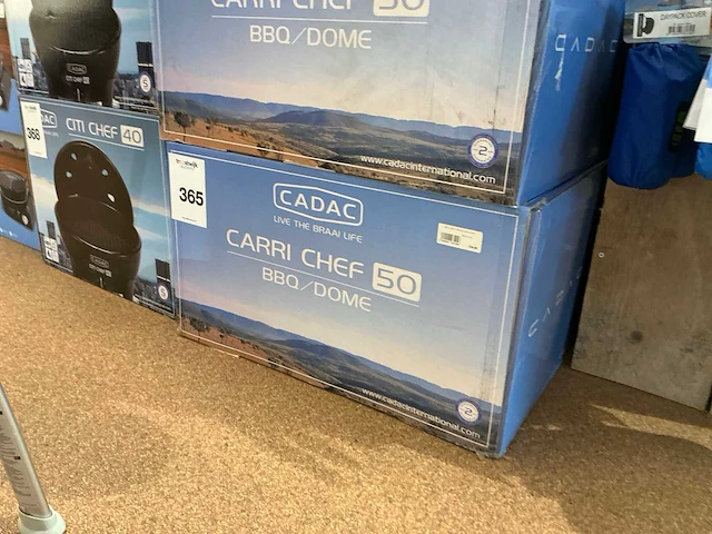 Cadac carri chef 50 ø48cm gasbarbecue - afbeelding 8 van  8
