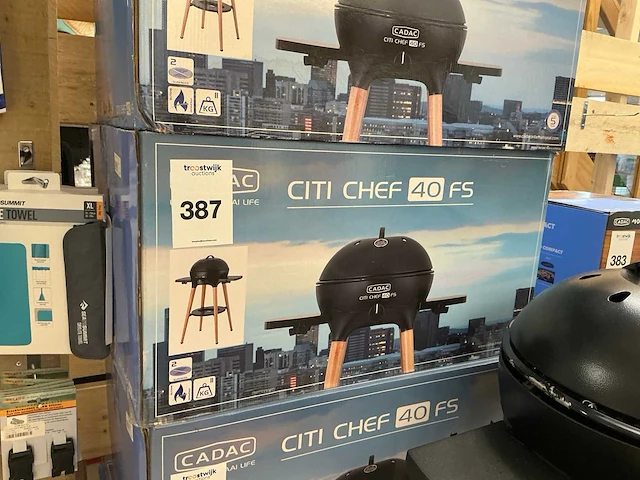 Cadac citi chef 40 fs ø40cm gasbarbecue - afbeelding 8 van  8