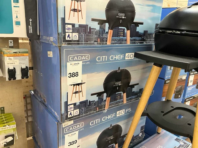 Cadac citi chef 40 fs ø40cm gasbarbecue - afbeelding 8 van  8