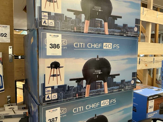 Cadac citi chef 40 fs ø40cm gasbarbecue - afbeelding 7 van  7