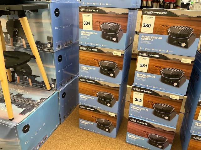 Cadac safari chef 30 compact ø30cm gasbarbecue (4x) - afbeelding 8 van  8