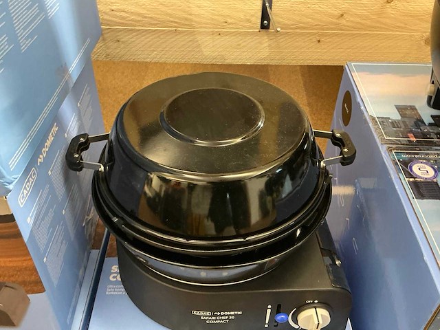 Cadac safari chef 30 compact ø30cm gasbarbecue - afbeelding 2 van  8