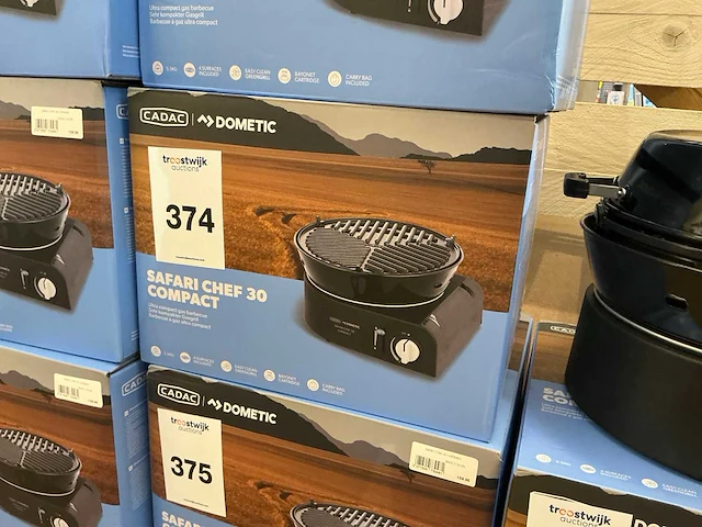 Cadac safari chef 30 compact ø30cm gasbarbecue - afbeelding 8 van  8