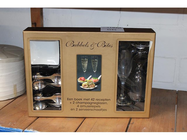 Cadeauset bubbels & bites. - afbeelding 1 van  2